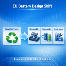New EU Research Puts Battery Removability and Replaceability at the Center of Future Product Design