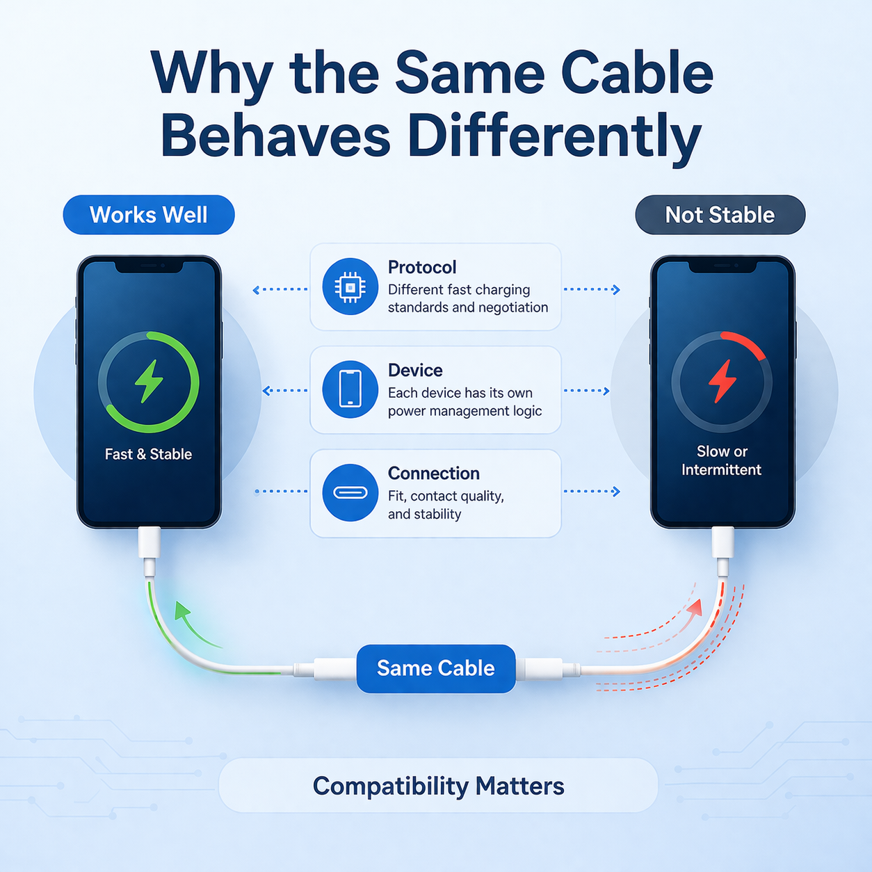 What Actually Causes Cable Looseness and Unstable Charging Over Time