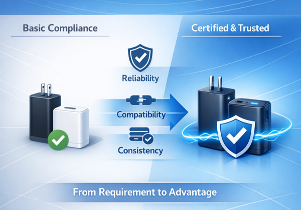 Certification Is Becoming a Competitive Tool Rather Than Just a Compliance Requirement in Charging Products