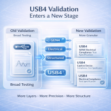 USB4 Version 2 GEN4 Electrical Compliance Specification Marks a More Granular Stage of High-Speed Interface Validation