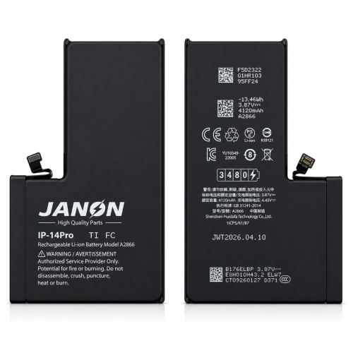 Janon [Diagnostic] iPhone 14 Pro Battery A2866 | 3600mAh High Capacity Wholesale Supplier