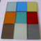 China factory manufacturing cheap high quality colored safety laminated glass for buildings