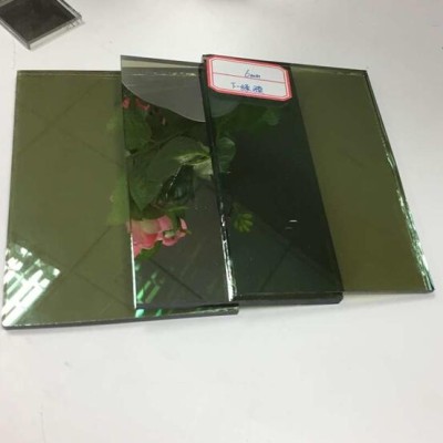 F green reflective glass