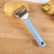 Kitchen gadget fruit knife melon zester stainless steel vegetable tools