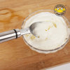 Stainless steel long handle tea ice cream tasting spoon for kitchen