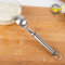Stainless steel long handle tea ice cream tasting spoon for kitchen