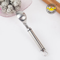 Hot Sale Stainless Steel Double Line Ice Cream Spoon For The Kitchen