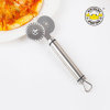 Wholesale Stainless Steel Double Wheels Pizza Round Cutter