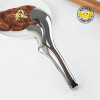 New premium metal tongs cook bbq tong bread meat serving food tong