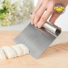 Kitchen Stainless Steel Chop Dough Vegetable Cutter