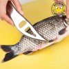 New 2 In 1  Stainless Steel Fish Scale Scraper Cleaner Beer Opener