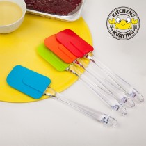 Silicone spatula rubber spatula make cake baking cream stirring blade
