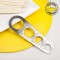 Spaghetti Measure Gadgets Stainless Steel pasta measuring tool Ruler with 4 Serving Portions
