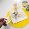 Spaghetti Measure Gadgets Stainless Steel pasta measuring tool Ruler with 4 Serving Portions