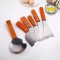 Wholesale wooden handle stainless steel Beef spatula
