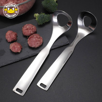 Hot Sale Stainless Steel Pressed Meatball Spoon (small hole) For The Kitchen