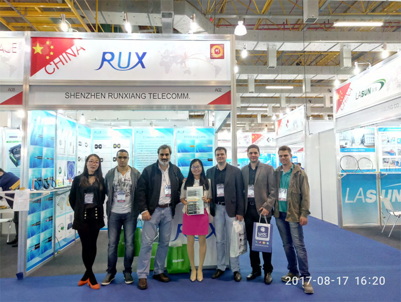 RUX attened NETCOM 2017 in Sao Paulo