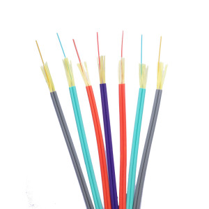 Zipcord Interconnect  Cable Indoor distribution cable; Riser Cable; G657B3 LSZH Tight buffer fiber cable