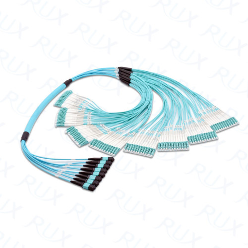 Cables multifunción preterminados MPO / MTP Cables de 12/24/36/48/72/96/144 fibras SM / OM1 / OM2 / OM3 / OM4