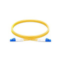 LC / UPC - LC / UPC 9/125 Cable de conexión dúplex PVC / LSZH de 1/2 / 3m
