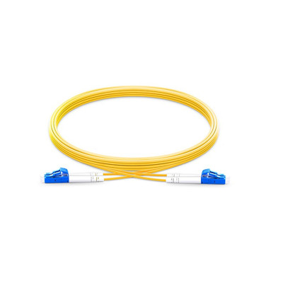 LC / UPC - LC / UPC 9/125 Cable de conexión dúplex PVC / LSZH de 1/2 / 3m