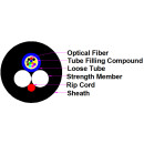 Non-metallic Single Mode Fiber Optic Cable 1-24 Cores Available CFOA-SM-AS ASU
