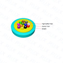 Multi Purpose Distribution Cable 2-24 cores Indoor Fiber Optic Cable