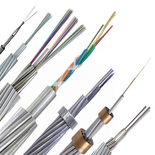 OPGW (Cable de conexión a tierra compuesto de fibra óptica) 6 ~ 288 núcleo