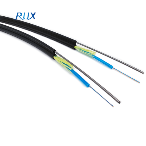 Cable de fibra óptica de 8 núcleos de 2-12 núcleos para exteriores con precio de cable de fibra óptica de mensajero de acero