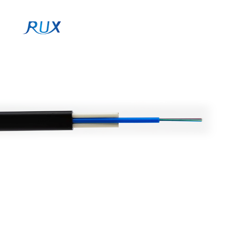 Outdoor Aerial Fibre Optical Cable Flat Ftth Drop Cable 1-24 Cores GYFXTBY Fiber Optic Cable