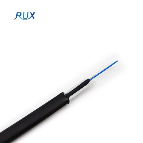 Fiber Optic Cable Outdoor Aerial Single Mode 1 Core Aramid Yarn GYFXTBY Ftth Flat Drop Cable