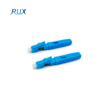 Ftth LC/UPC Fiber Optic Fast Connector LC Field Quick Assembly Connector For Drop Cable