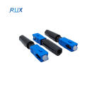 Conector rápido de fibra óptica FTTH SC UPC APC Conector rápido de fibra óptica