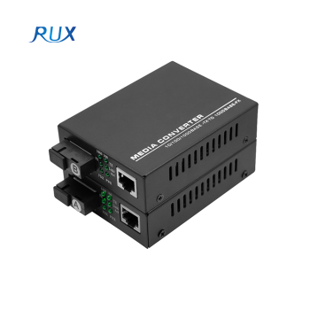 10/100/1000M 1310/1550nm RJ45 Gigabit Ethernet Fiber Optic Media Converter