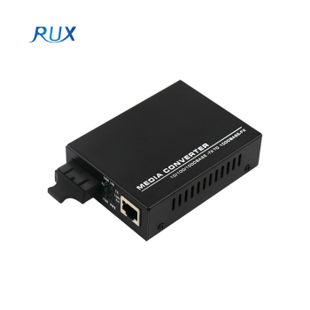 10/100/1000M 1310nm/1550nm RJ45 Duplex Fiber Gigabit Ethernet Fiber Optic Media Converter