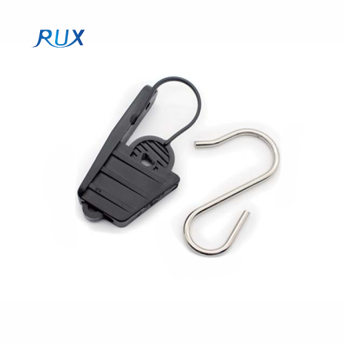 FTTH S Type Hook Fiber Optic Cable Clamp Drop Wire Clamp