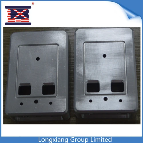 Longxiang-Aluminiumstahl CNC-Bearbeitungsservice-Teil-Bearbeitung maschinell bearbeitete anodisierte Aluminium zerteilt schnellen Prototyp