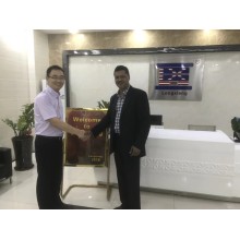 Customer from Australia visit Longxiang