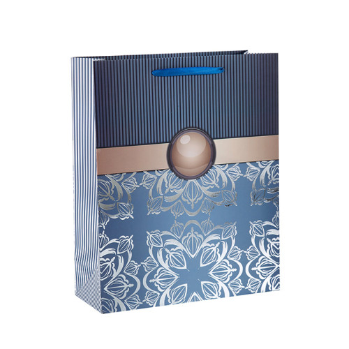 抽象的な模様ホットホイルスタンピング紙ギフトバッグ4デザインTongleパッキングで盛り合わせ