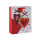 Herz, das glücklichen Valentinstag 3D berührt und Glittergeschenktaschen mit 4 Entwürfen sortierte in der Tongle Verpackung