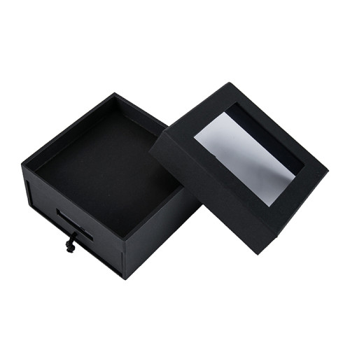 Cajas de regalo negras personalizadas de lujo para cinturones de cuero reales en Tongle Packing