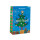 Lovely Offset gedruckt Weihnachtsgeschenk Verpackung Tasche mit 4 Designs in Tongle Verpackung sortiert