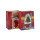 Papiertüte Custom Print Geschenkbeutel Fabrik Preis Weihnachten Papiertüte mit 2 Designs Assorted in Tongle Verpackung