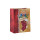 Bolso de papel Bolso de regalo de impresión personalizado Bolso de papel de Navidad de precio de fábrica con 2 diseños surtidos en embalaje de palanca