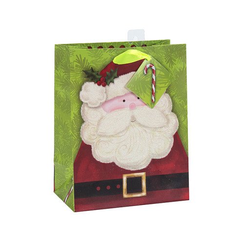 Bestseller Ausgezeichnete Qualität Christmas Bag zum Verkauf mit 2 Designs Assorted in Tongle Verpackung