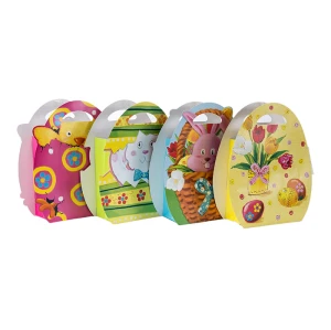 Лучшая цена Высокое качество Fancy Design Cute Animals Shopping Paper Bag с 4 дизайнами в ассортименте Tongle Packing