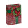 Bolsos hechos a mano del regalo del papel de la Navidad del estilo atractivo de la venta de la fábrica con 4 diseños clasificados en embalaje de la llave