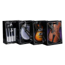 Neue Ankunfts-einfacher Entwurfs-Luxuspapier-Geburtstags-Geschenktasche mit unterschiedlicher Größe mit 4 Auslegungen sortierte in der Tongle-Verpackung