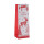 Kundenspezifischer Größen-Logo-Druck behandelte elegante verpackende einzelne Wein-Flaschen-Papiertüte in der Tongle-Verpackung
