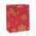 Hohe Qualität Papiertüte mit Griffen Weihnachtsgeschenk Papiertüte mit unterschiedlicher Größe mit 4 Designs Assorted in Tongle Verpackung
